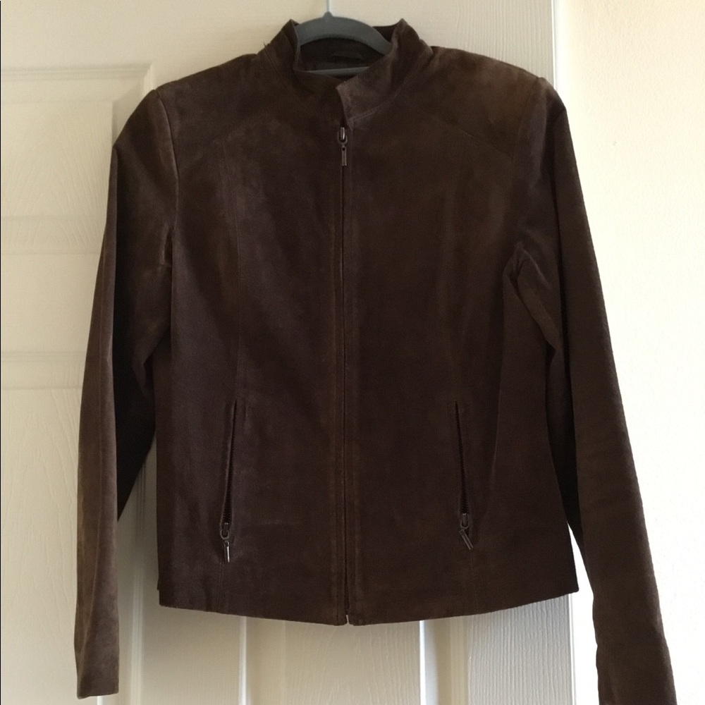 Genuine suede jacket